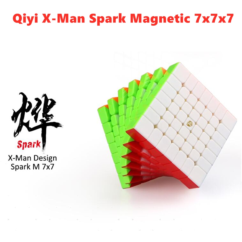 Qiyi-Mofangge X-Man ũ M ׳ƽ 7x7x7  ť..